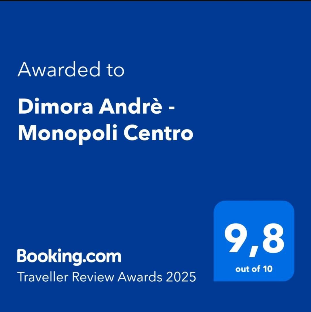 Apartamento Dimora Andre - Monopoli Centro Exterior foto